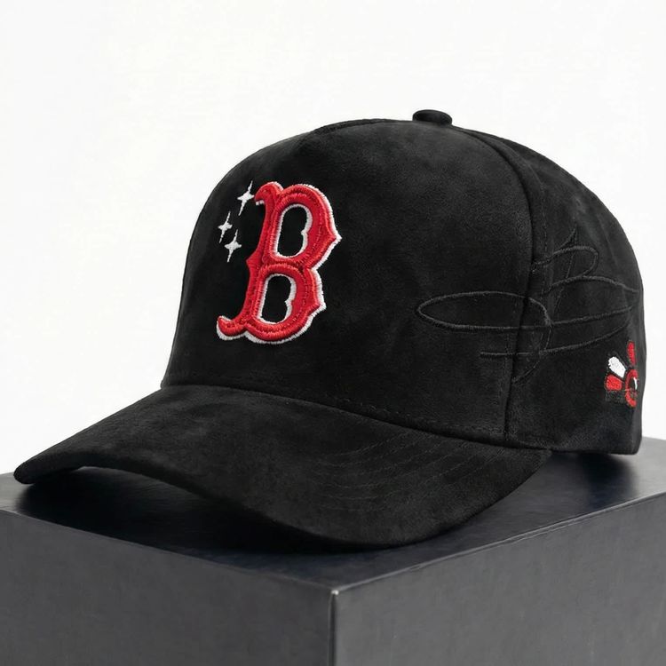 Gorra de gamuza premium